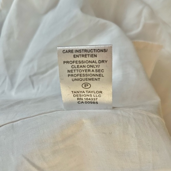 New! Tanya Taylor Amaria Mini A Line Dress white nwt 30457 - Picture 9 of 11